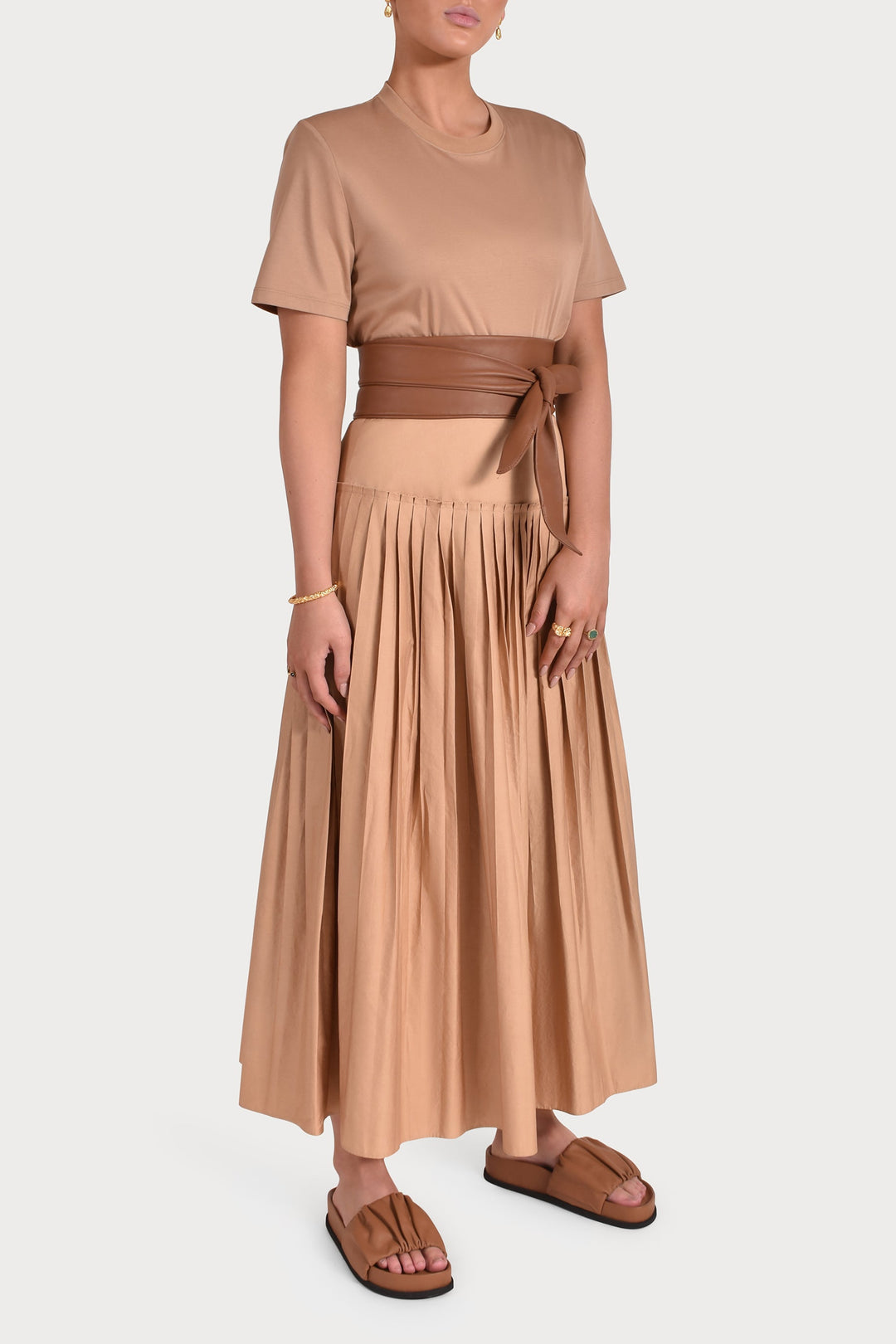 Husk JASMINE SKIRT - Camel