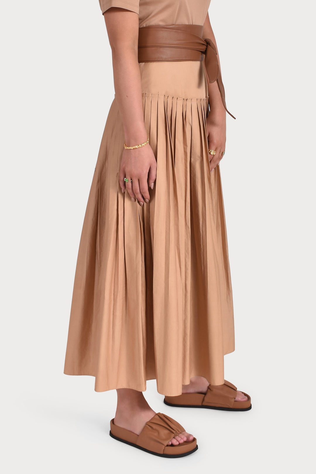 Husk JASMINE SKIRT - Camel