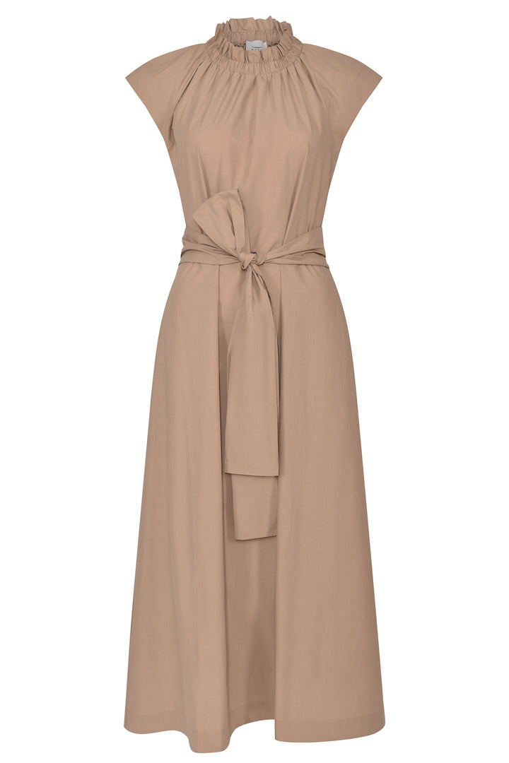 Husk PALOMA DRESS - Camel