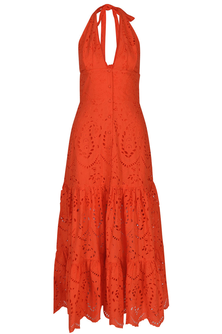 Husk ATHENA DRESS - Orange