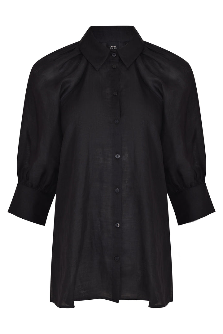 Husk ATLAS SHIRT - Black