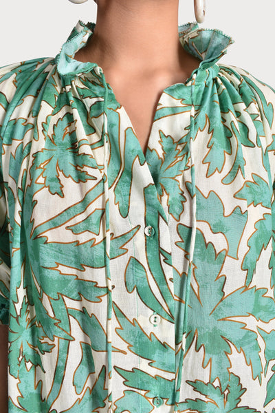 Husk PALM DRESS - Print