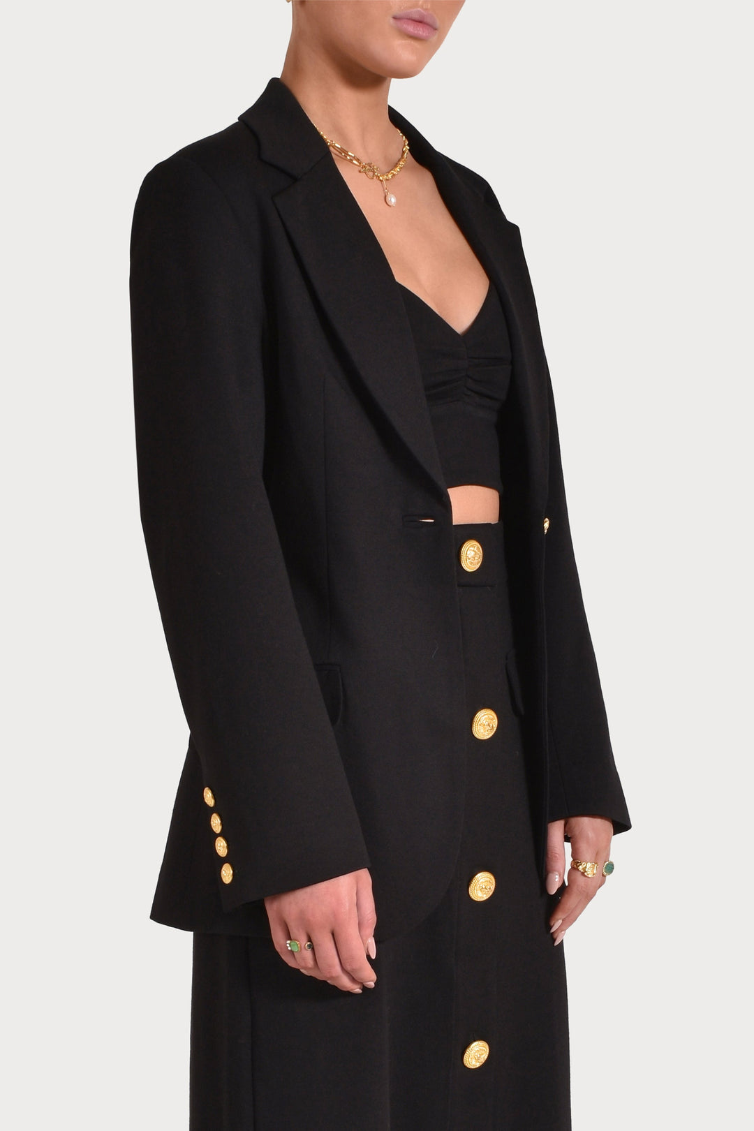 Husk MARCEL BLAZER - Black