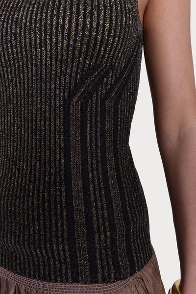 Husk LUREX TANK - Gold