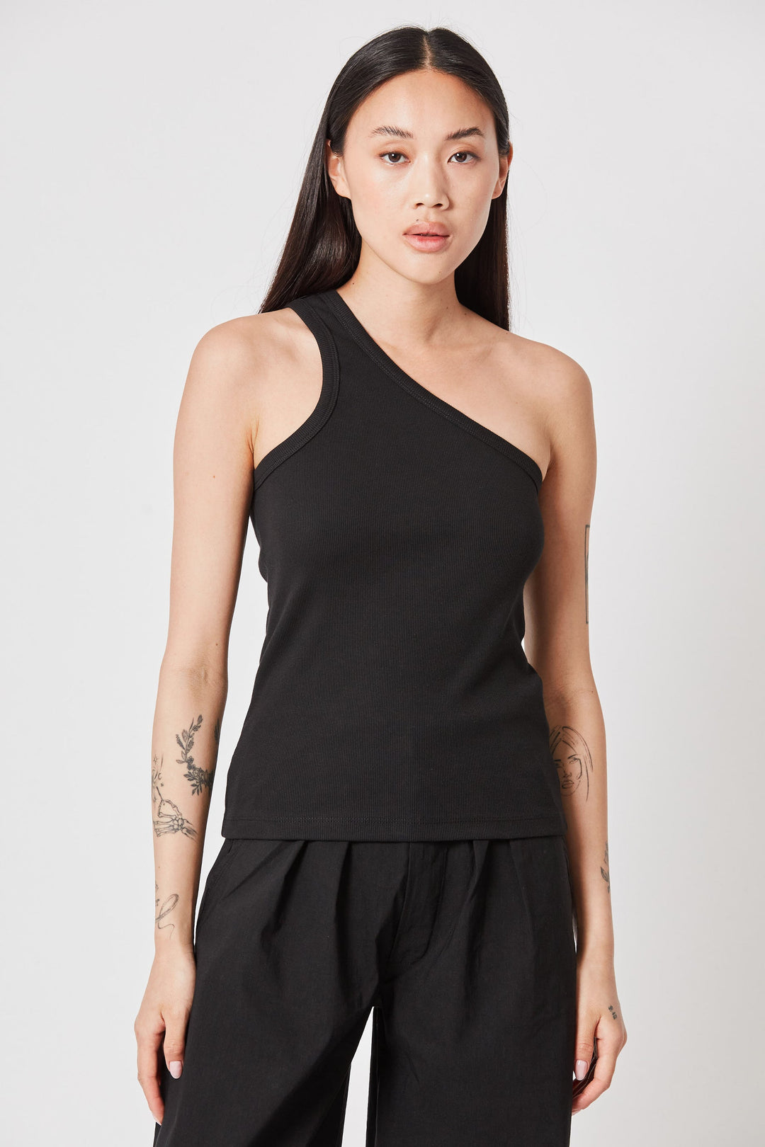 Thom Krom Shoulder Tank - Black