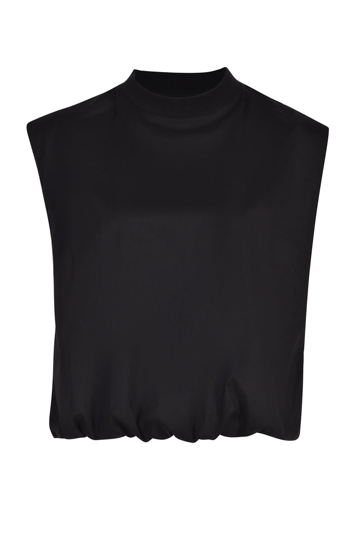 Thom Krom Bubble Blouse - Black