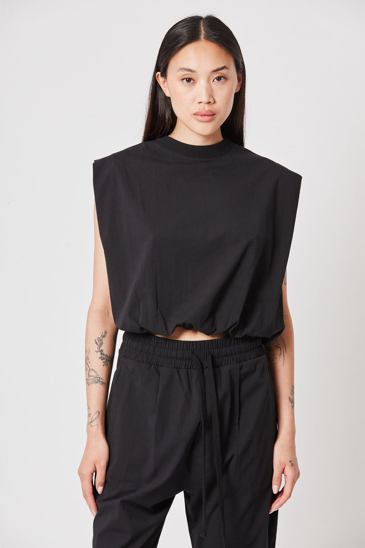 Thom Krom Bubble Blouse - Black