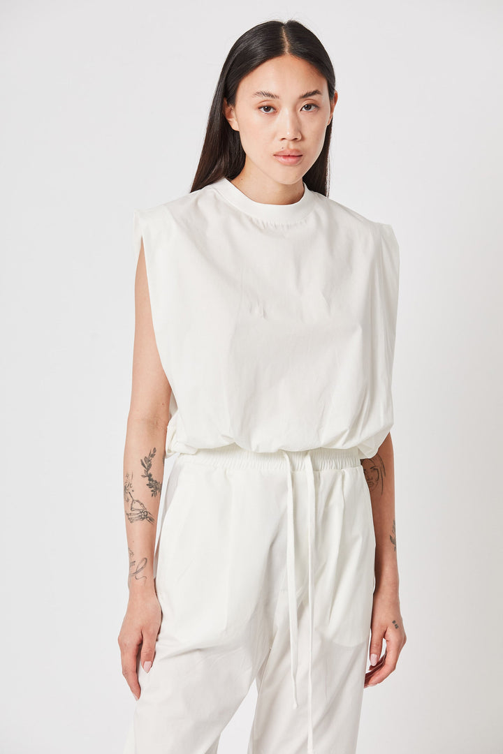 Thom Krom Bubble Blouse - White