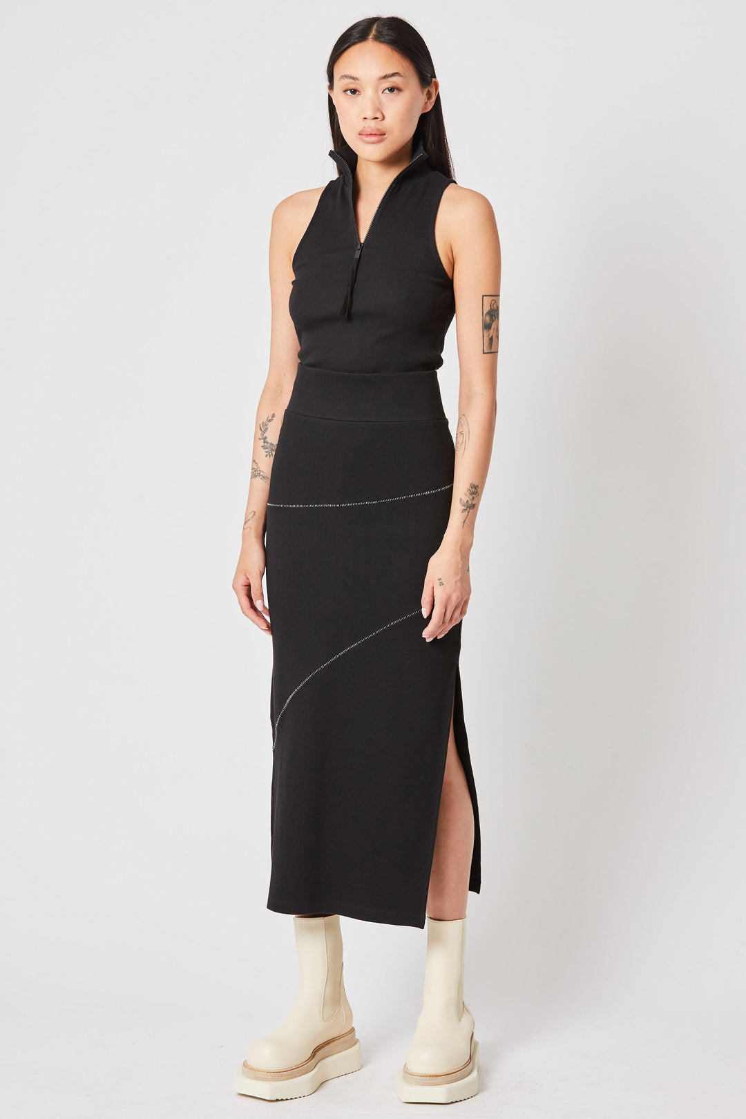 Thom Krom Classic Skirt - Black