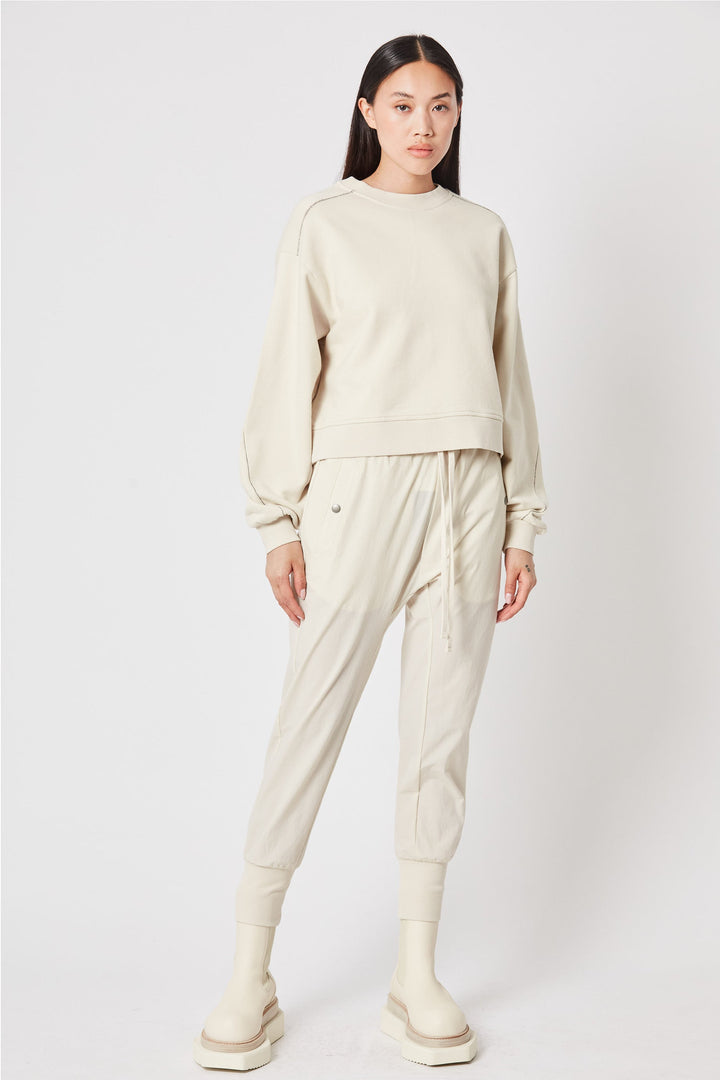 Thom Krom Round Sweater - Ivory