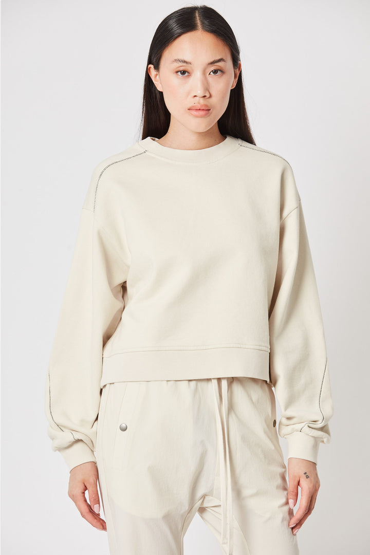 Thom Krom Round Sweater - Ivory