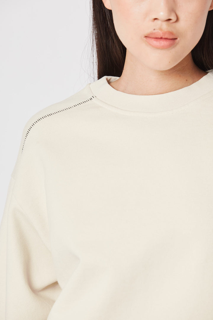 Thom Krom Round Sweater - Ivory