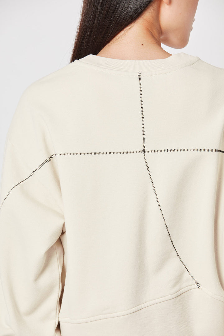 Thom Krom Round Sweater - Ivory