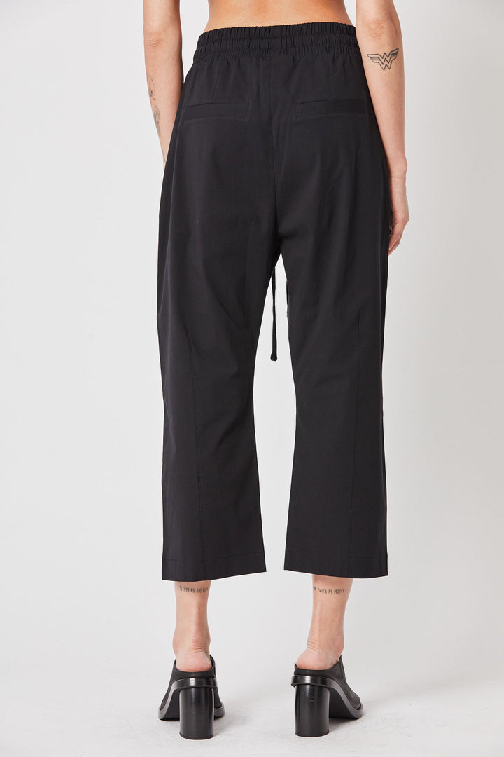 Thom Krom Drawstring Pant - Black