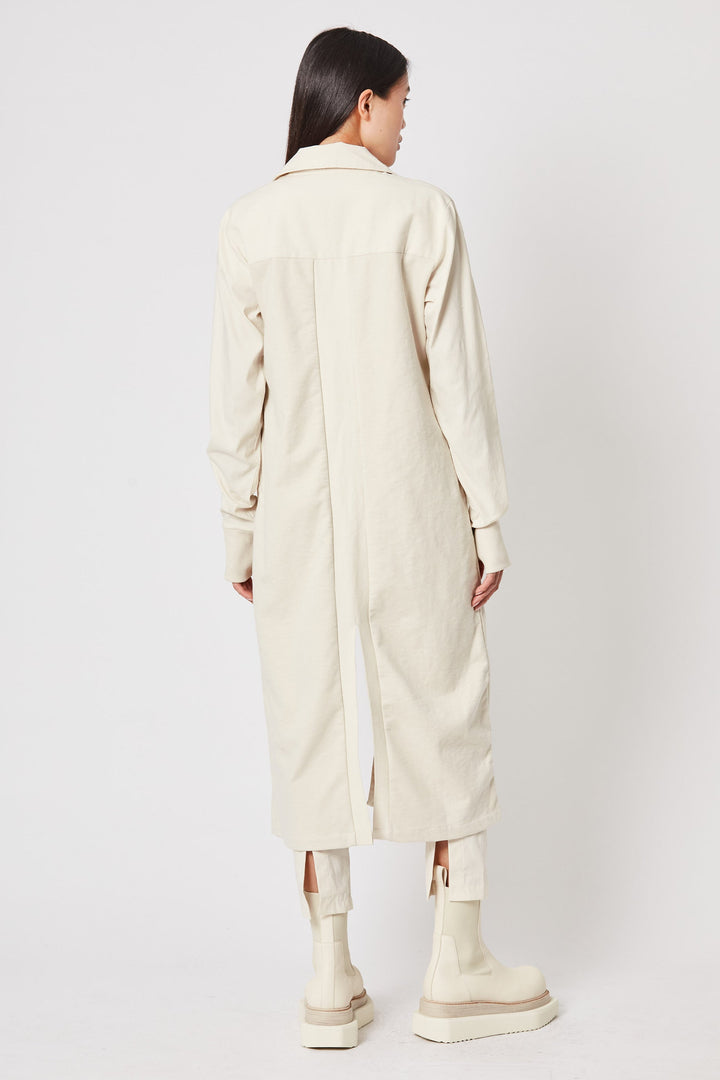 Thom Krom Sweat Coat - Ivory