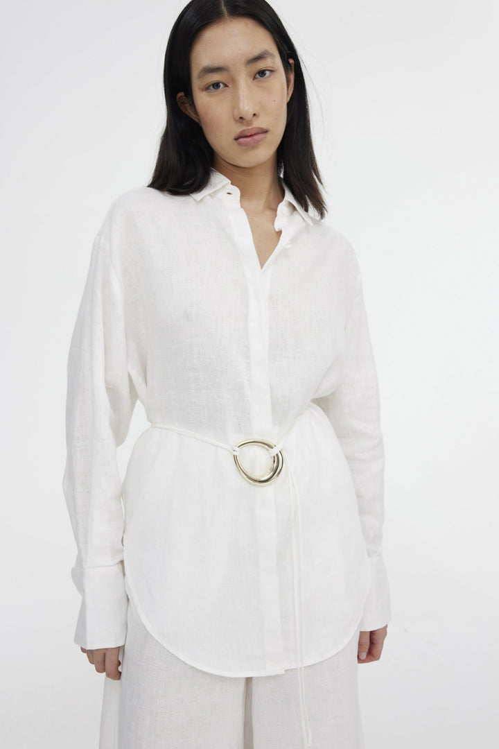 Kinney                                   Hampton Shirt - Ivory