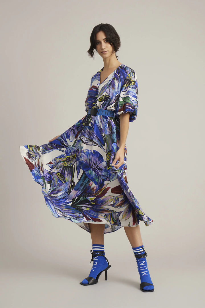 Munthe Danta Dress - Blue