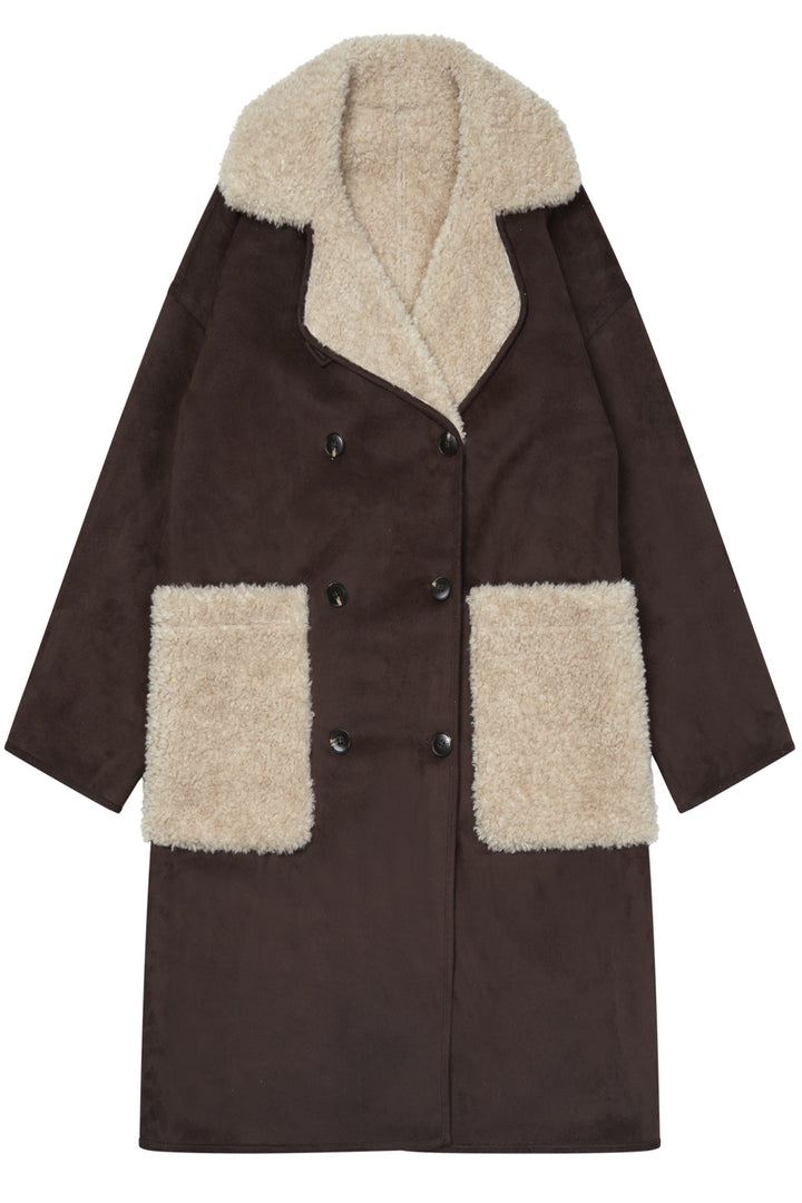 Munthe Incasa Coat - Chocolate