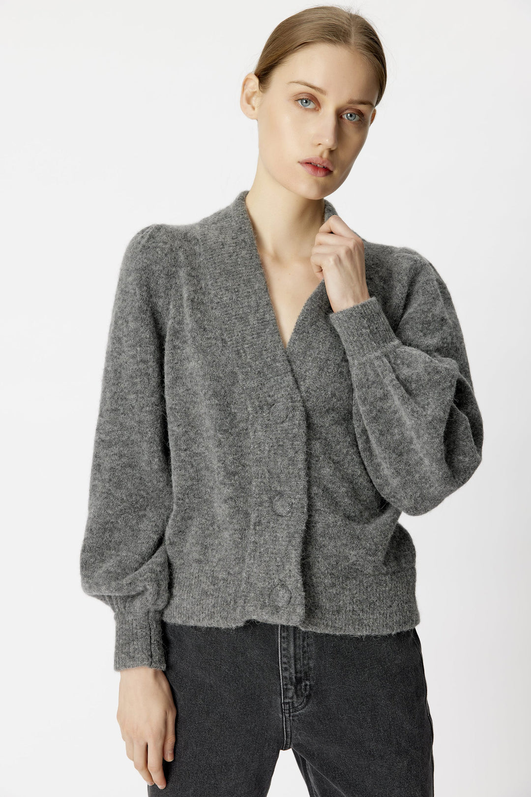 Gestuz Alpha Cardi - Stone