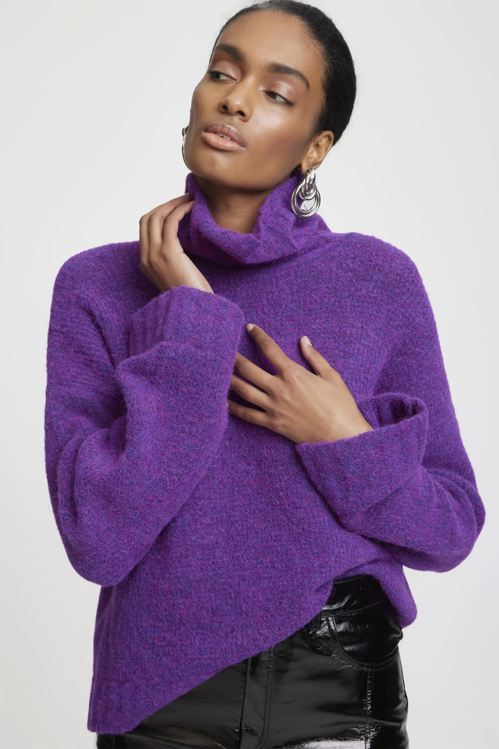 Gestuz Alpha Rollneck - Purple