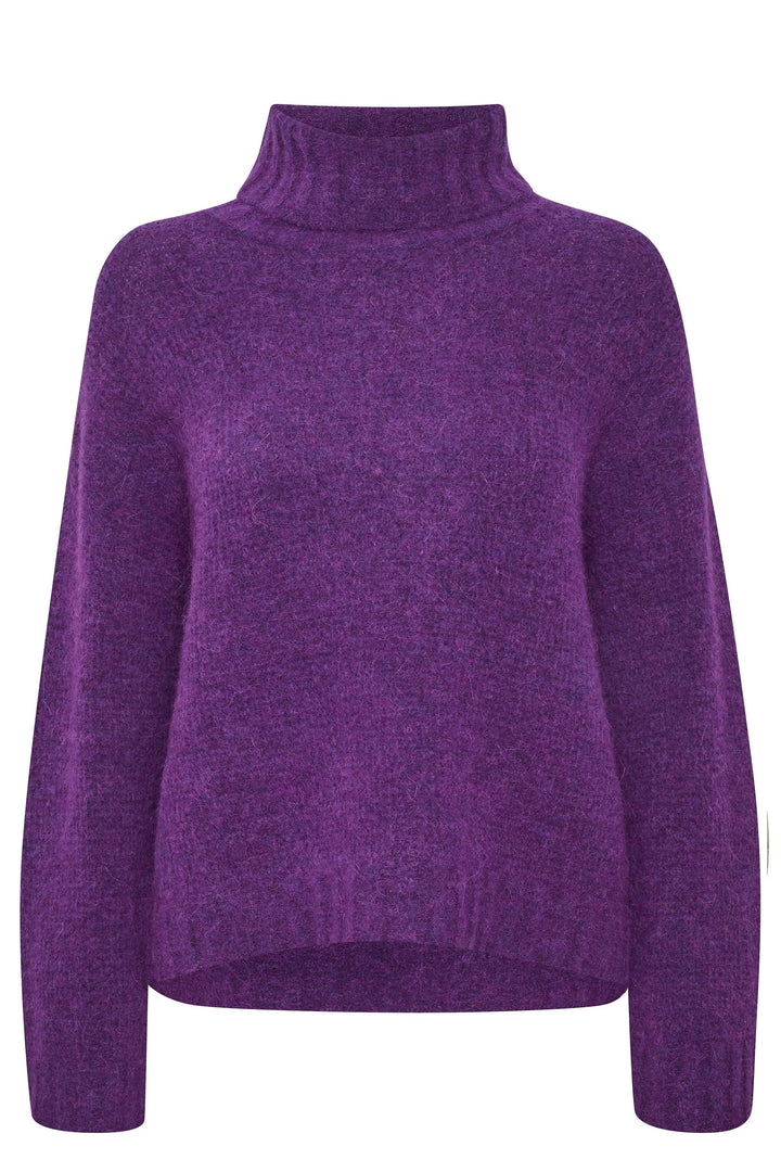 Gestuz Alpha Rollneck - Purple