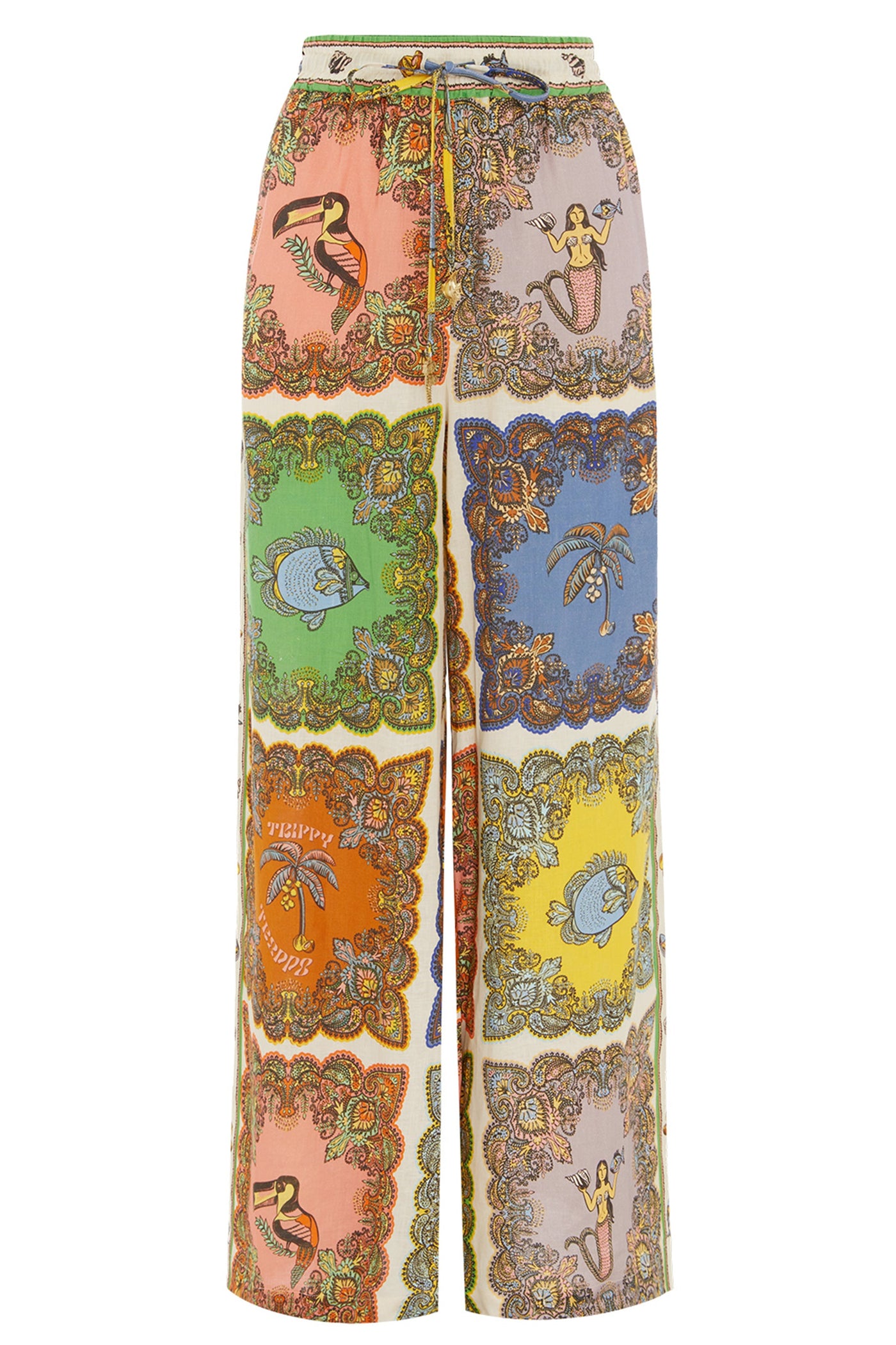 Alemais Trippy Pant - Multi Coloured