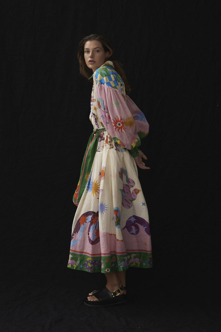 Alemais Seeker Dress - Multi Coloured