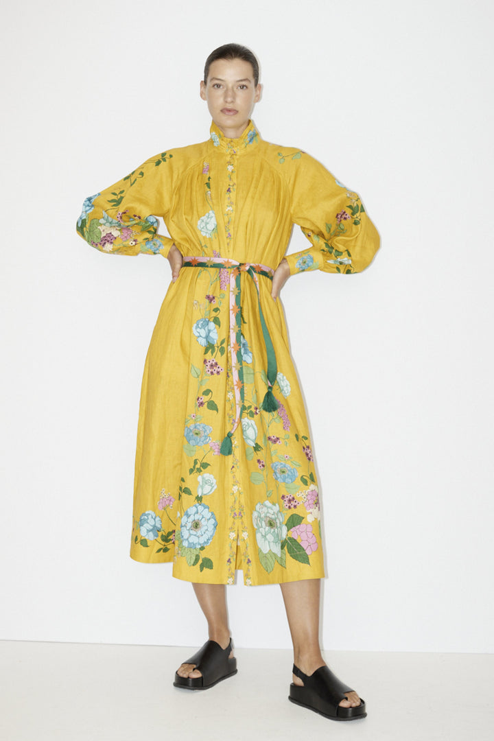 Alemais Dana Shirtdress - Marigold