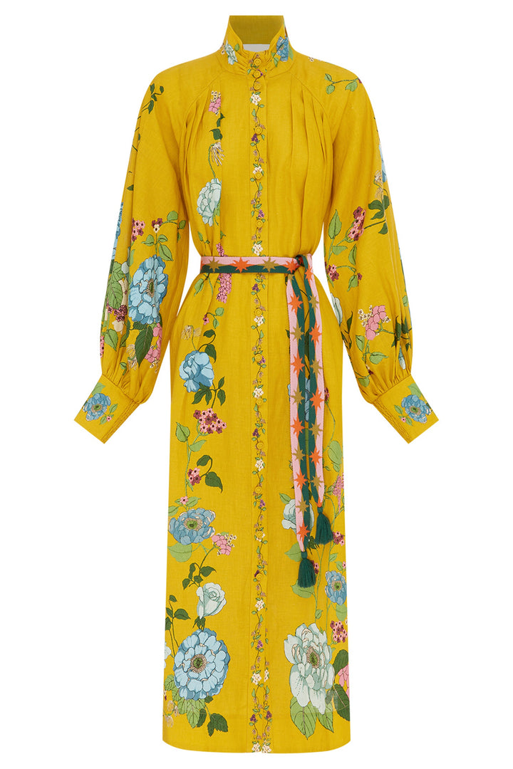 Alemais Dana Shirtdress - Marigold