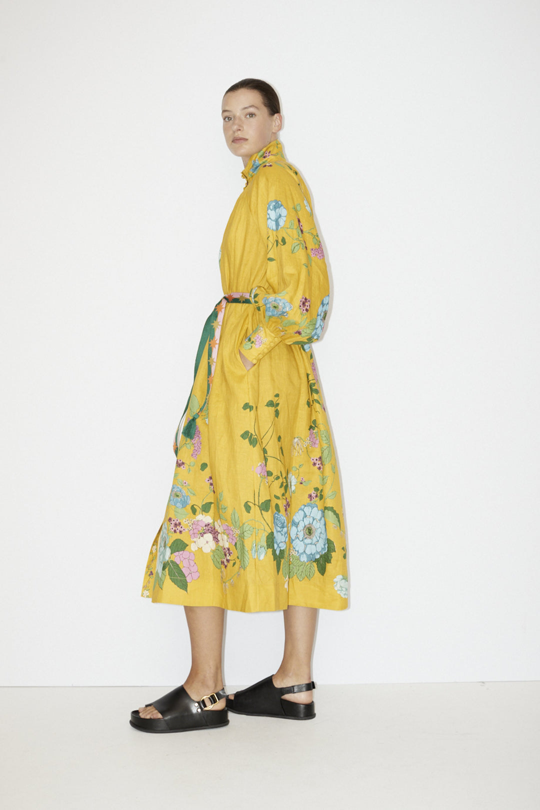 Alemais Dana Shirtdress - Marigold