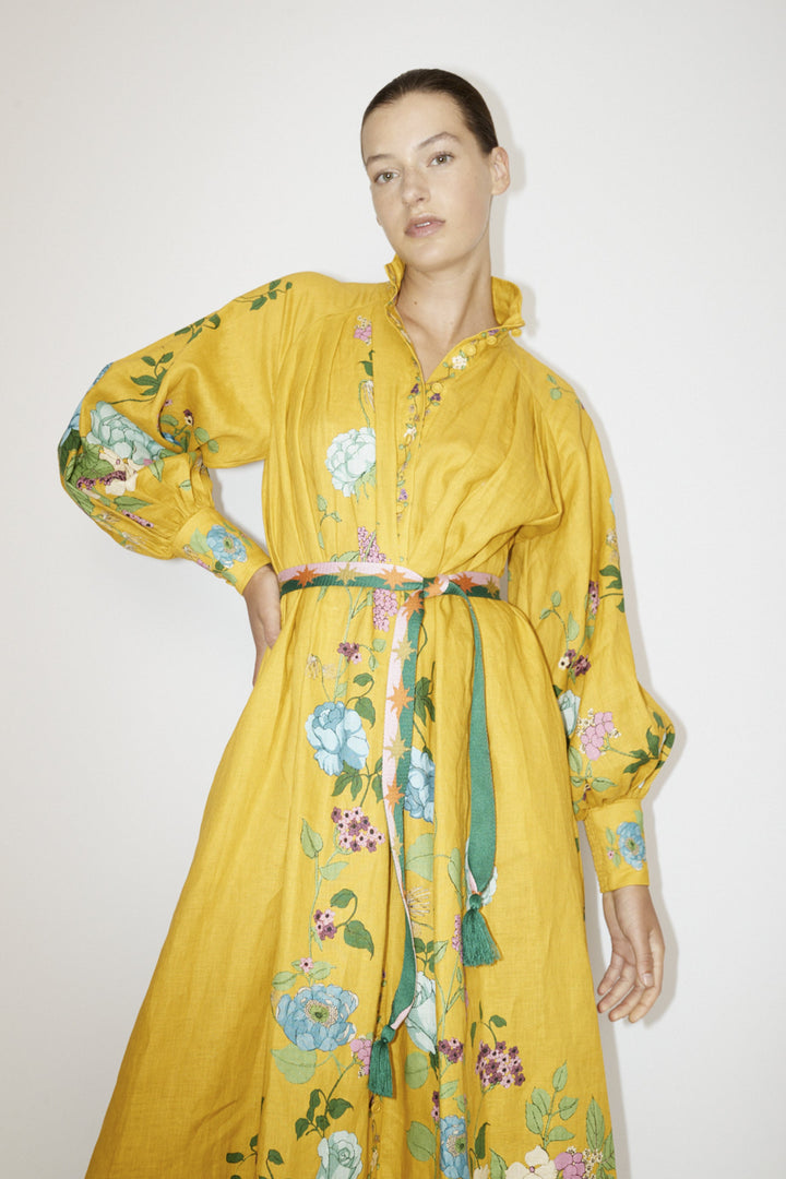 Alemais Dana Shirtdress - Marigold