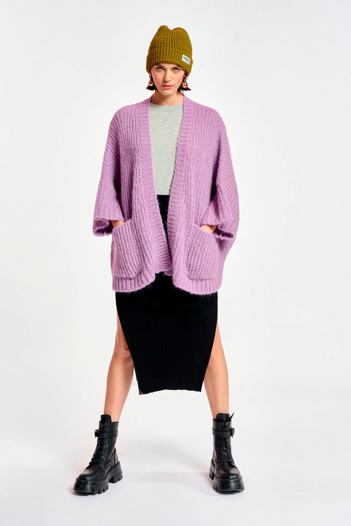 Essentiel Antwerp Castrid Cardi - Mauve