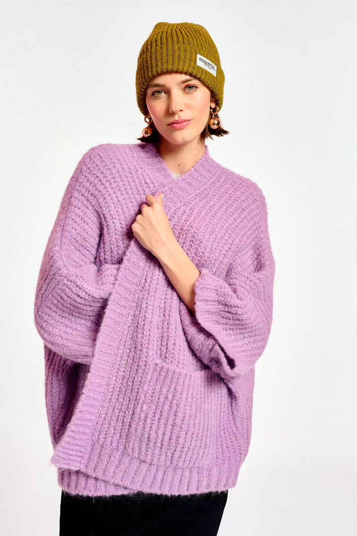 Essentiel Antwerp Castrid Cardi - Mauve