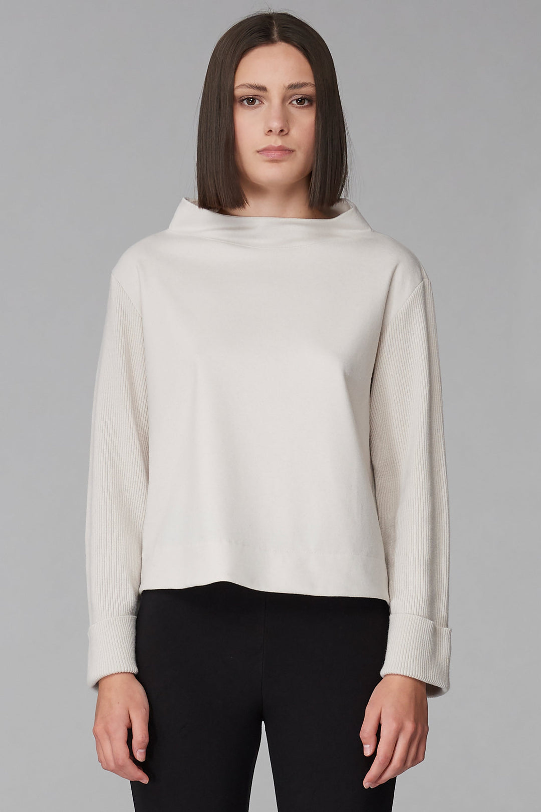 Transit Rib Longsleeve - Ivory