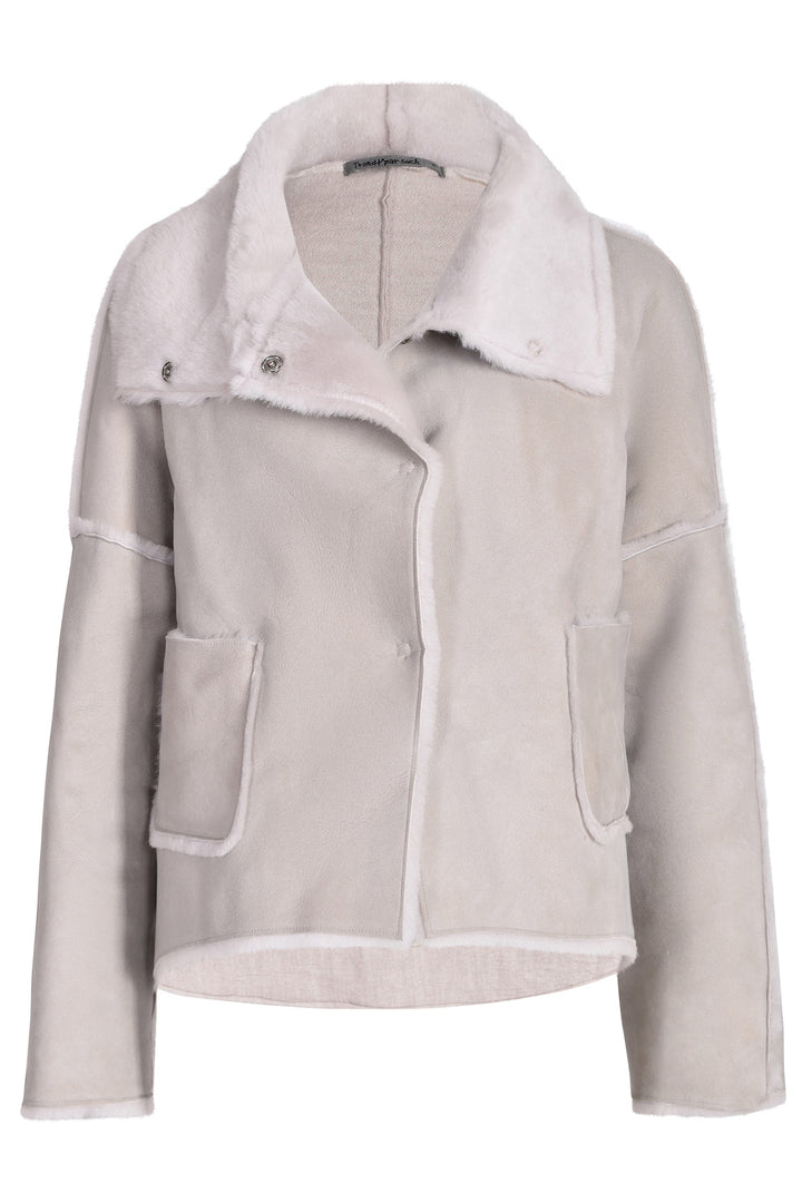 Transit Shearling Coat - Sand