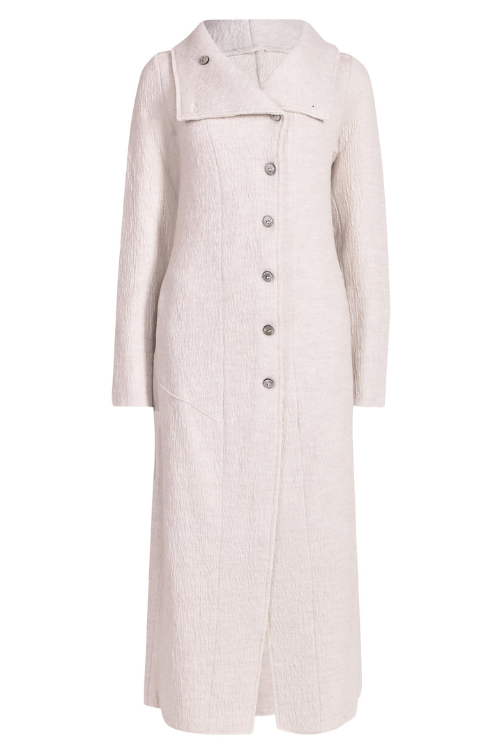 Transit Longline Coat - Ivory