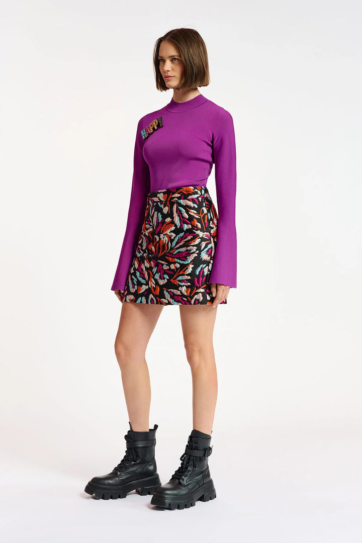 Essentiel Antwerp Castello Knit - Purple