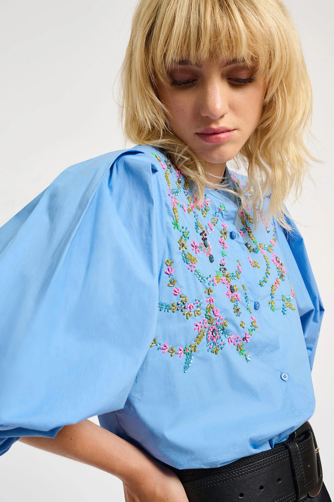 Essentiel Antwerp Carol Shirt - Blue