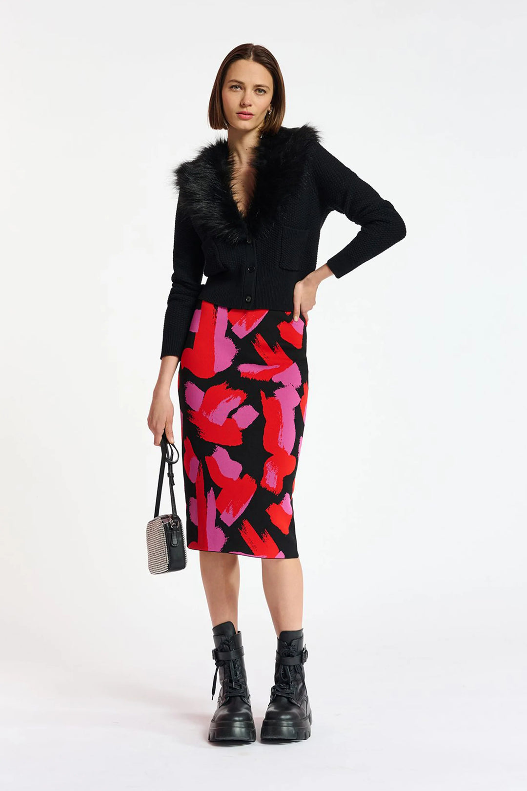 Essentiel Antwerp Castilano Skirt - Black