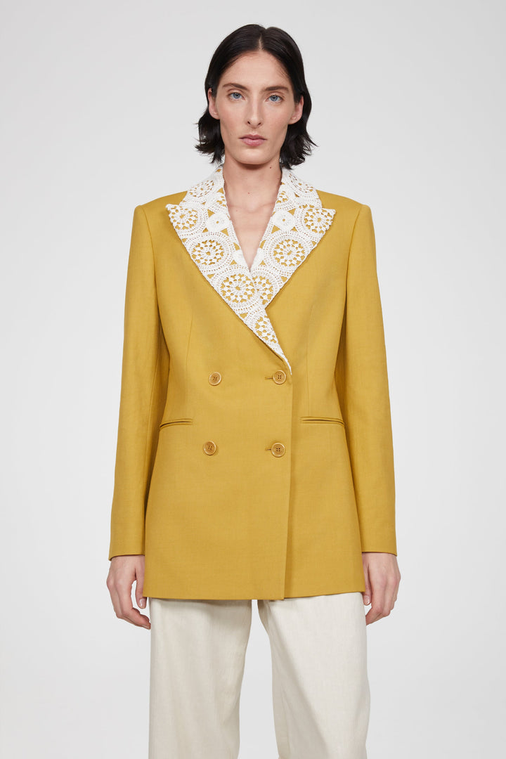 Rodebjer Como Blazer - Mustard