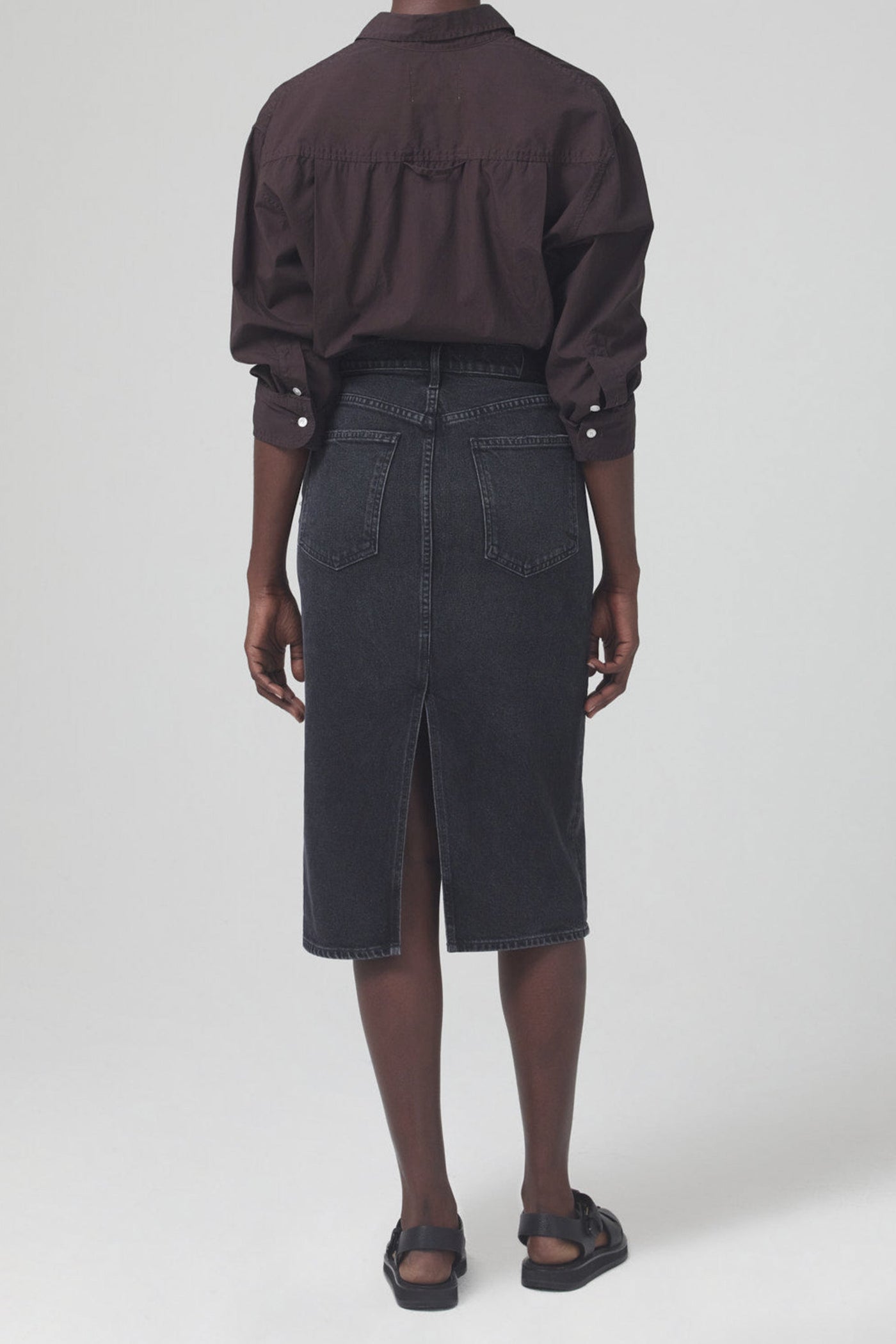 Citizens of Humanity Bea Skirt - Charcoal