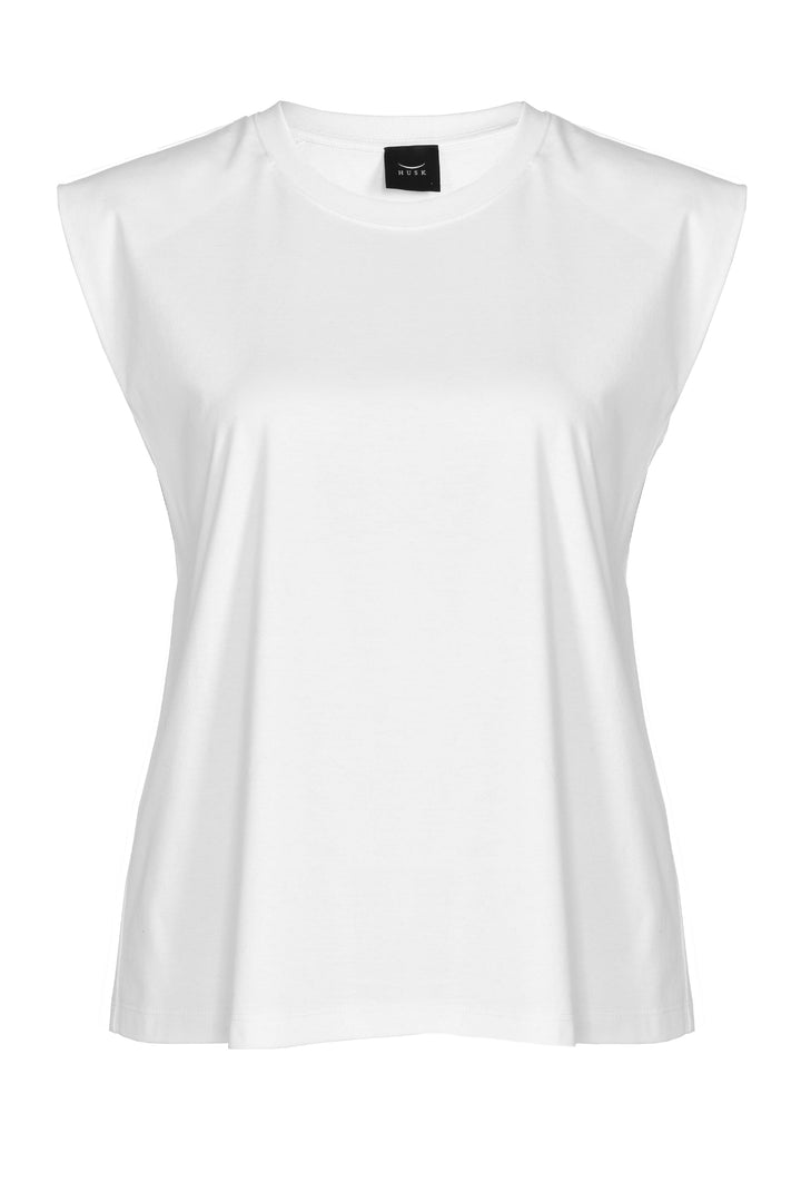 Husk AUDREY TANK - White