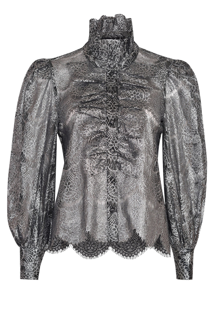 Husk OPULENCE SHIRT - Silver