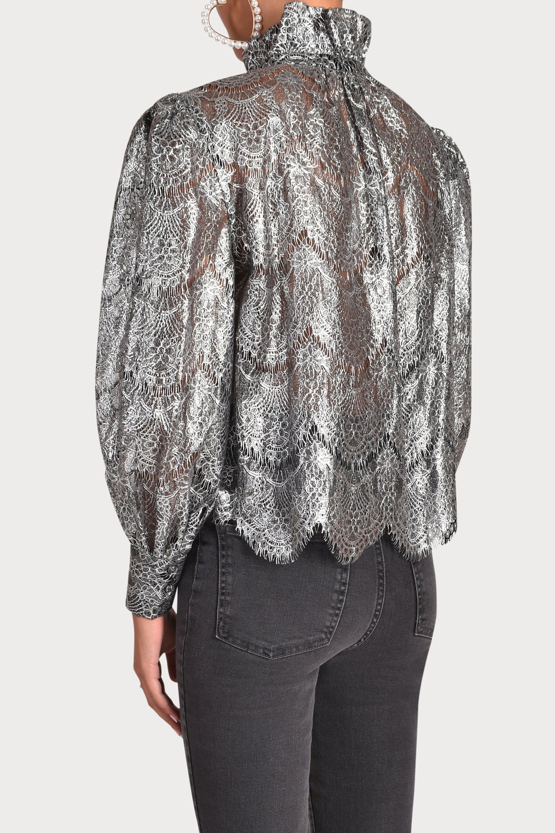 Husk OPULENCE SHIRT - Silver