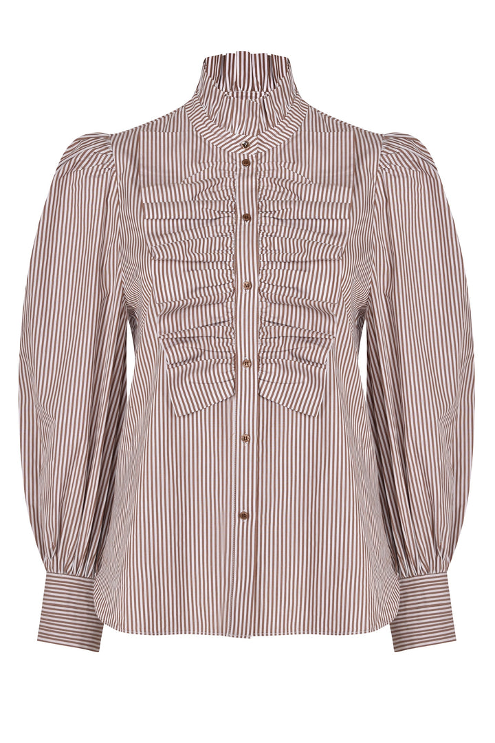 Husk REGATTA SHIRT - Taupe