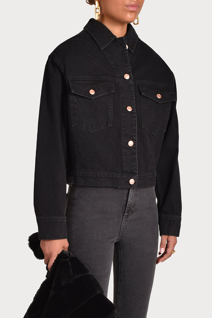 Husk SOHO JACKET - Washed Black