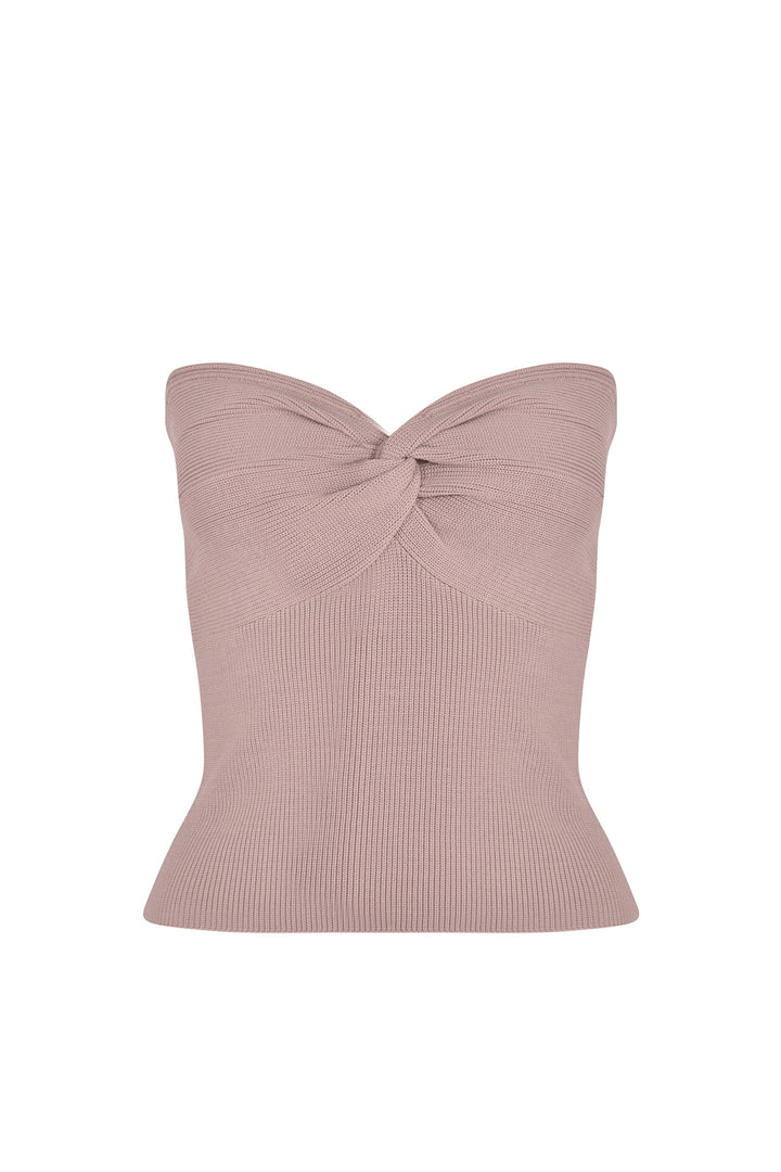 Husk KNIT BUSTIER - Nude