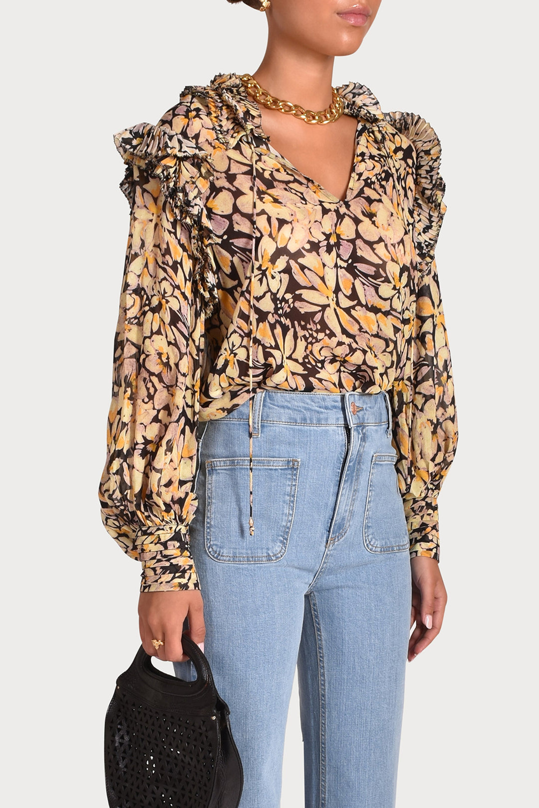 Husk IMOGEN TOP - Print