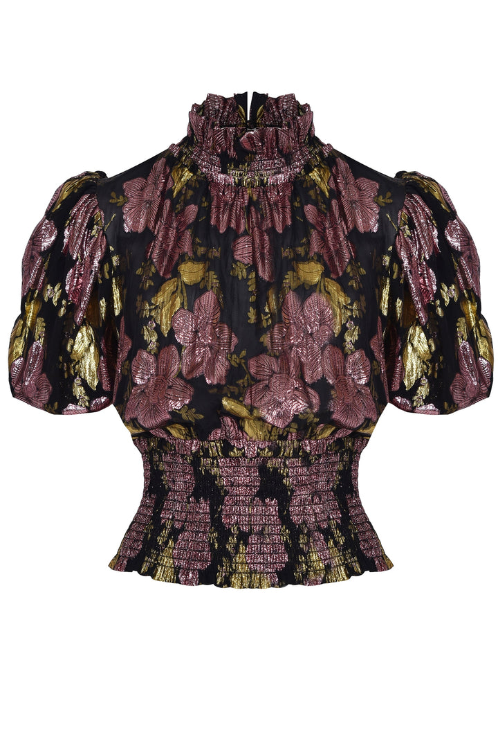 Husk BLOSSOM TOP - Jacquard