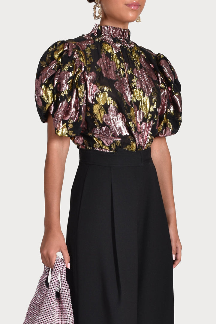 Husk BLOSSOM TOP - Jacquard